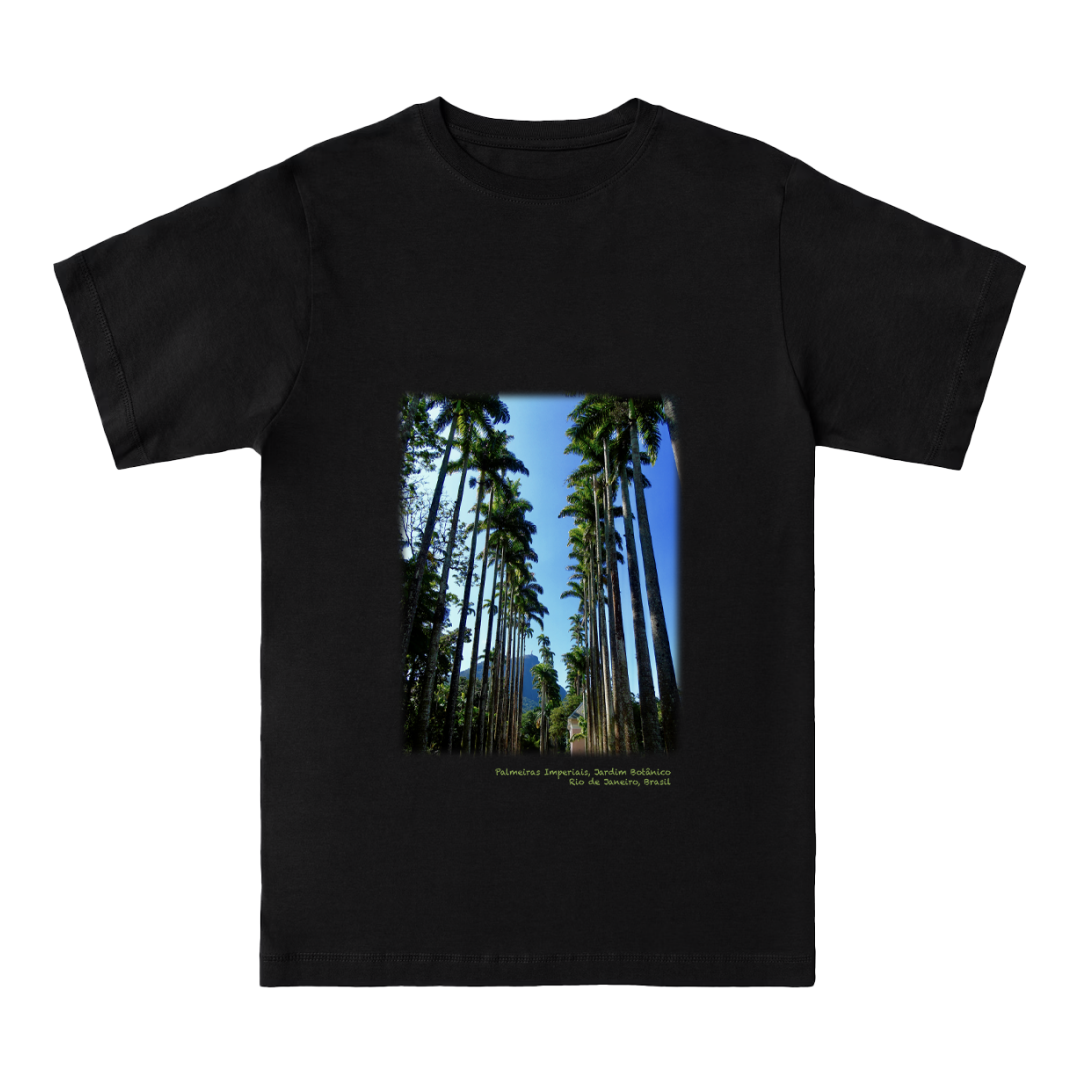 Caminho Palmeiras - T-shirt - Preta