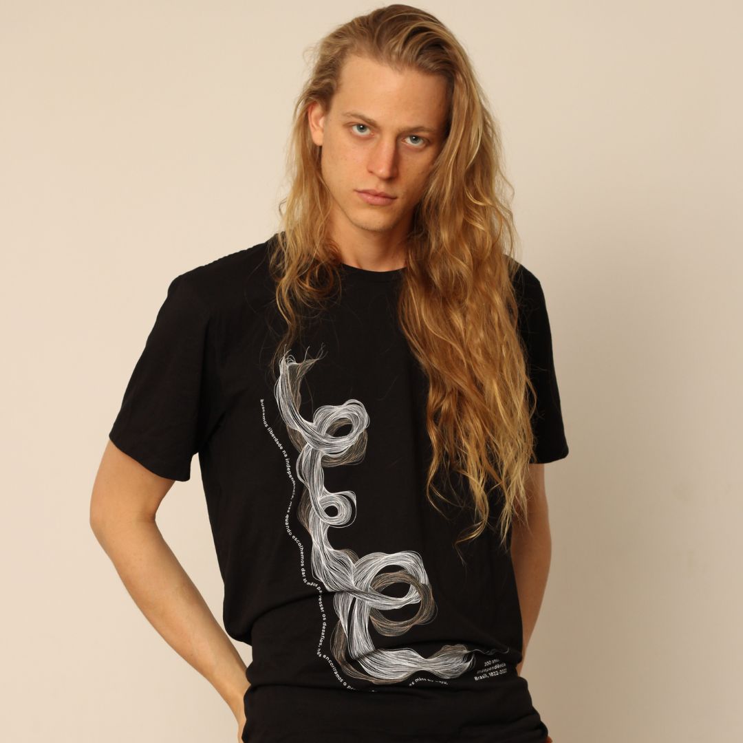 Independência - T-shirt - Preta