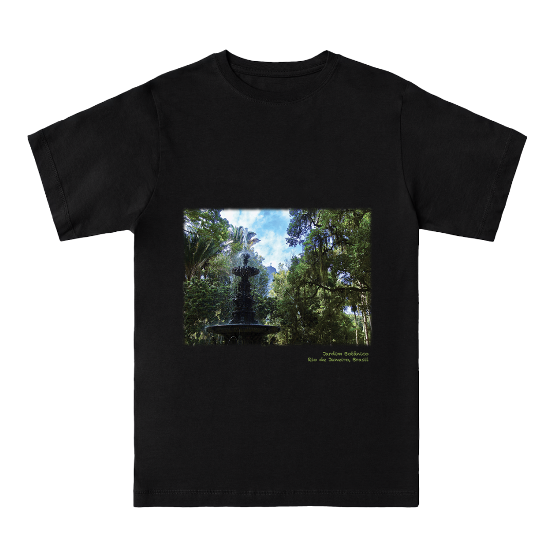 Fonte e Cristo - T-shirt - Preta