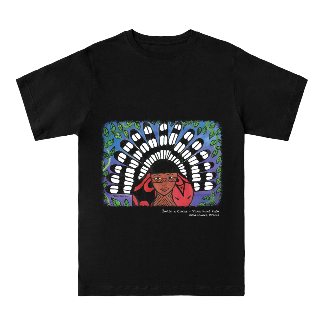 Índio - T-shirt Preta