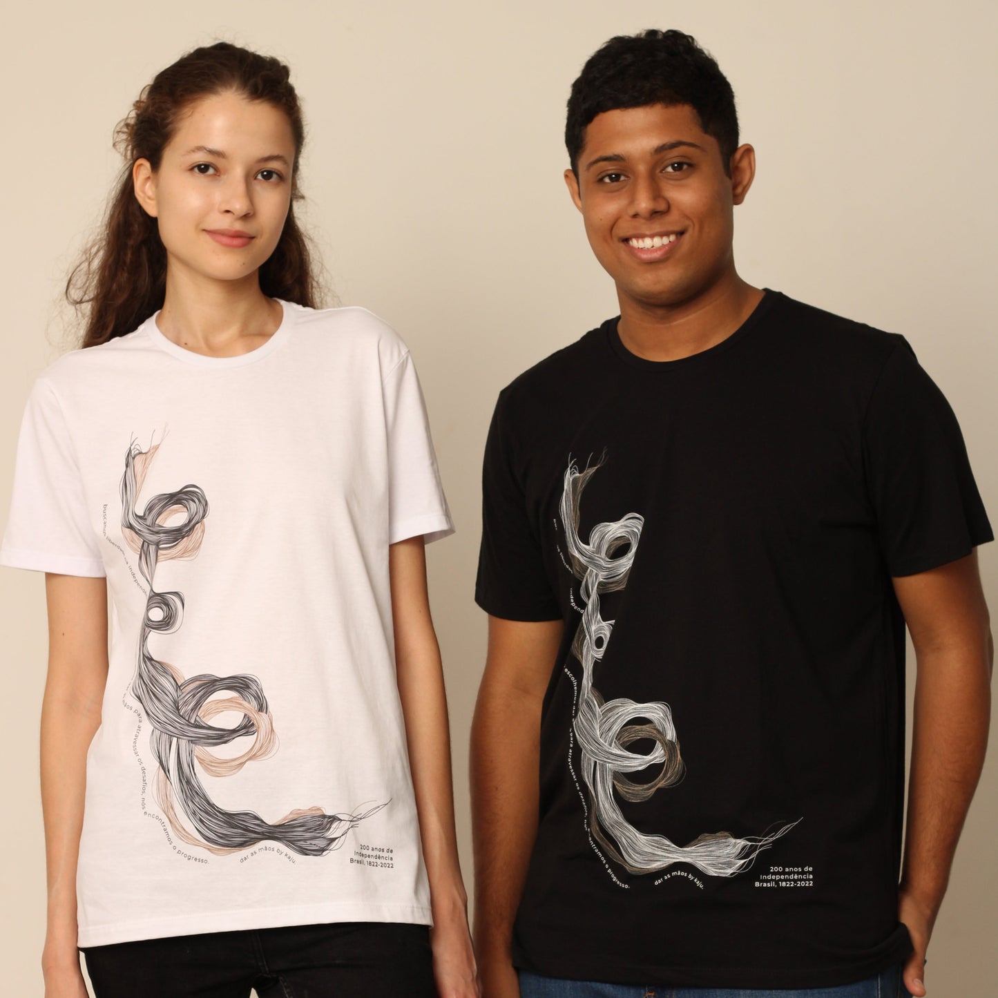 Independência - T-shirt - Preta