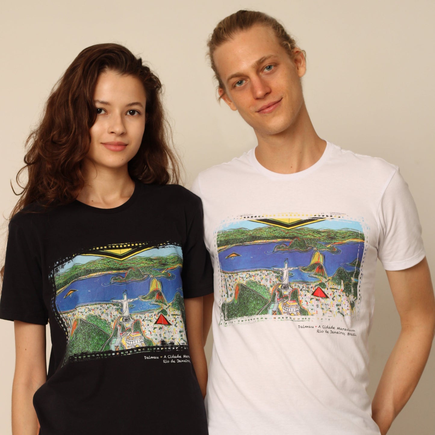 A Cidade Maravilhosa - T-shirt - Preta