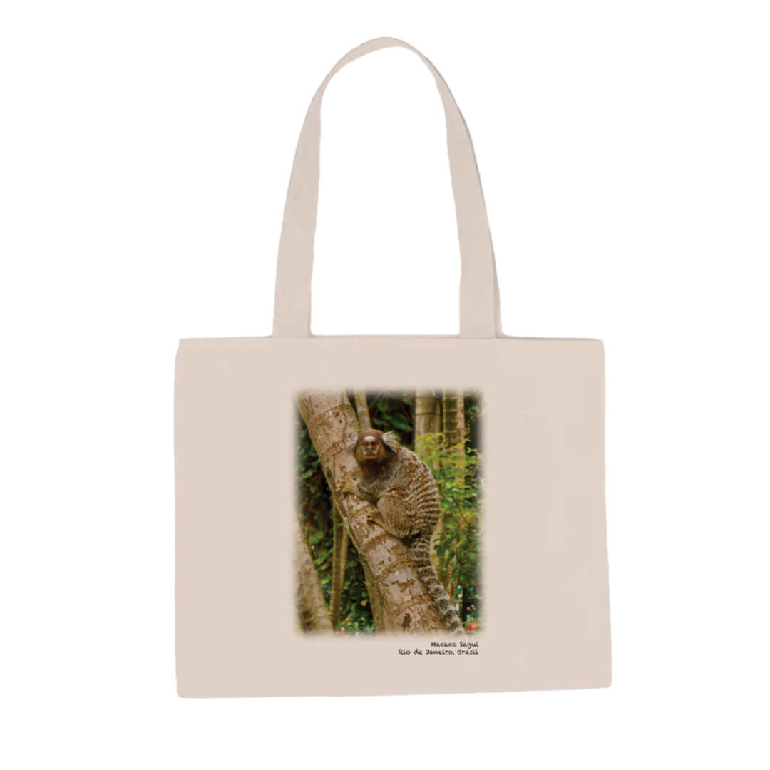 Macaco Sagui - Ecobag