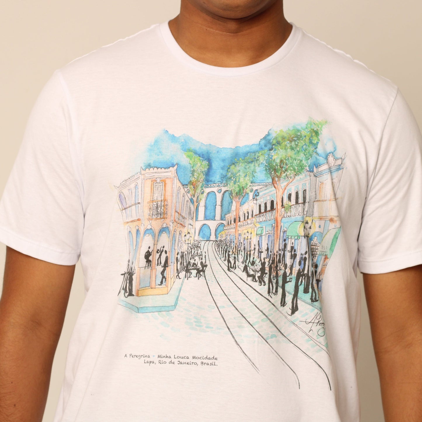 Minha Louca Mocidade - T-shirt - Branca