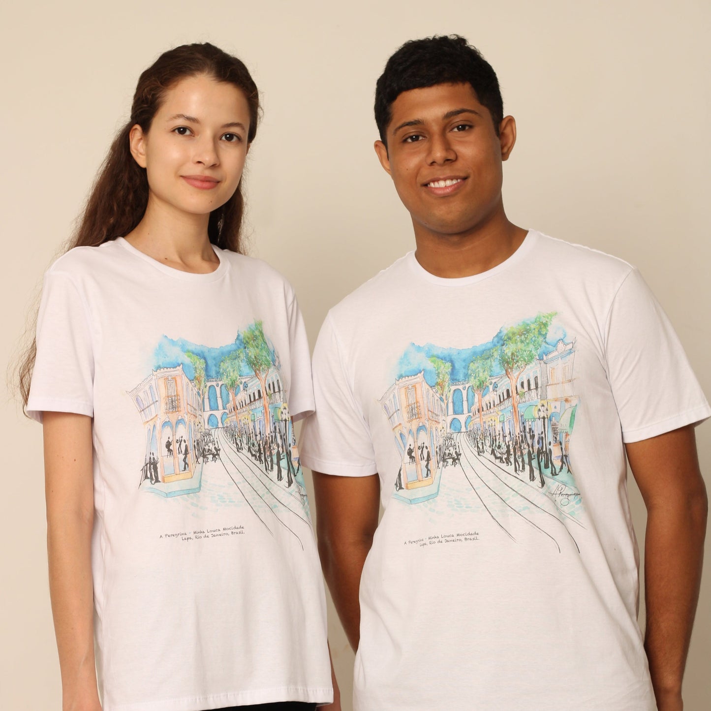 Minha Louca Mocidade - T-shirt - Branca