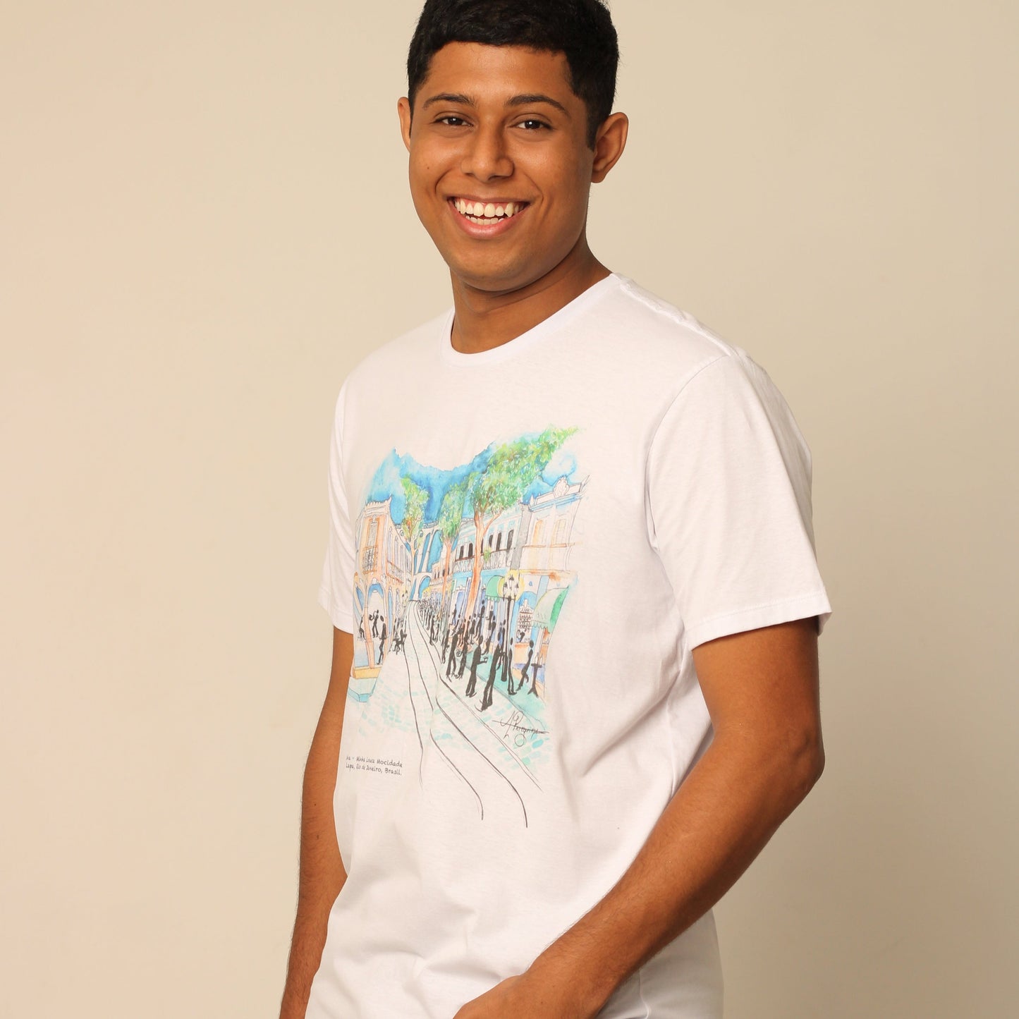 Minha Louca Mocidade - T-shirt - Branca